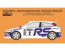 Decal – Ford Focus WRC 01 Rally Deutschland 2001 – Delecour